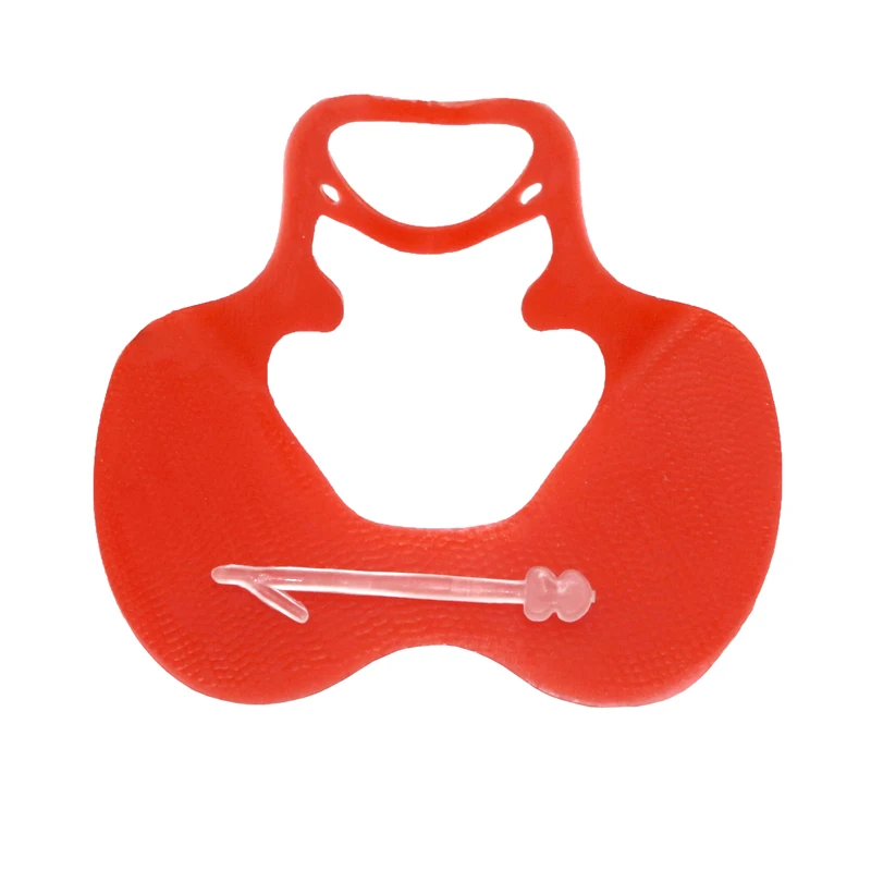 50 Uds. Gafas de pato de plástico Anti-peck Eyed pato pollo chocadeadora aves de corral equipo de granja gafas de pato rojo accesorios especiales - imagen 4