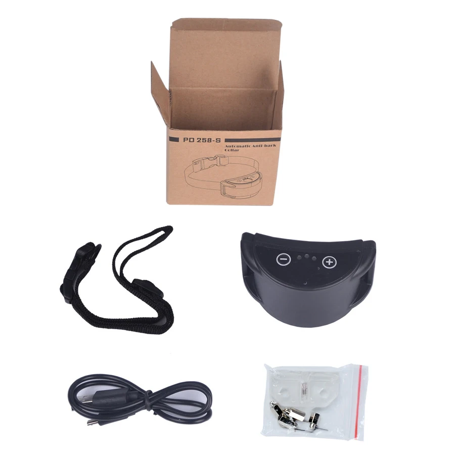 Electronic Automatic dog training collars stop barking collar waterproof vibration charging electric shock collar for pet dogs9