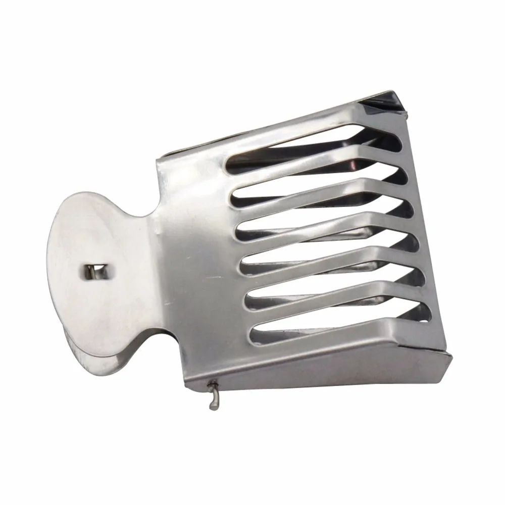 Atrapasueños de reina de apicultura, tipo Clip de captura, prisionero de cría de acero inoxidable, introduzca jaulas de imprisión, jaulas en colonia, herramientas para abejas - imagen 5