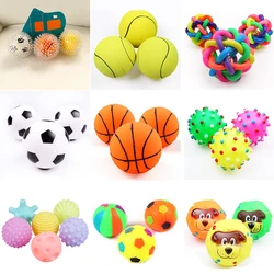 Pelota chirriante masticable para perros pequeños – Juguete interactivo