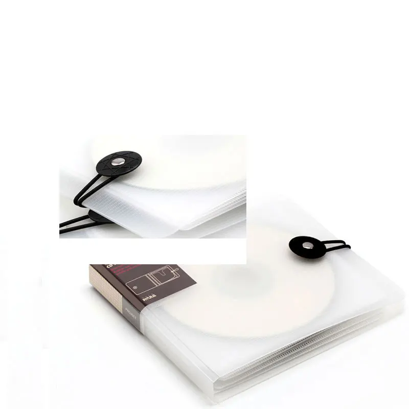 Bolsas de almacenamiento portátiles para el hogar y los viajes Almacenamiento fácil de transportar Paquete de almacenamiento práctico y de alta calidad CD DVD de 12 capacidades - imagen 2