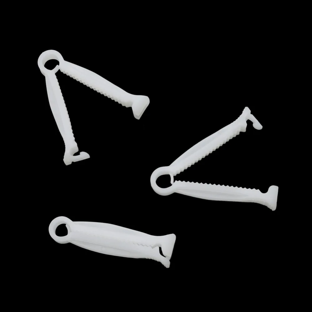 50 Uds. Clip de cordón Umbilical desechable para chupar cerdos herramienta de cría de ganado perro gato conejo cordón Umbilical Clip hemostático