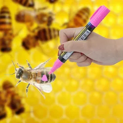Marcador resistente para abeja reina – 8 colores vivos para identificar colmenas