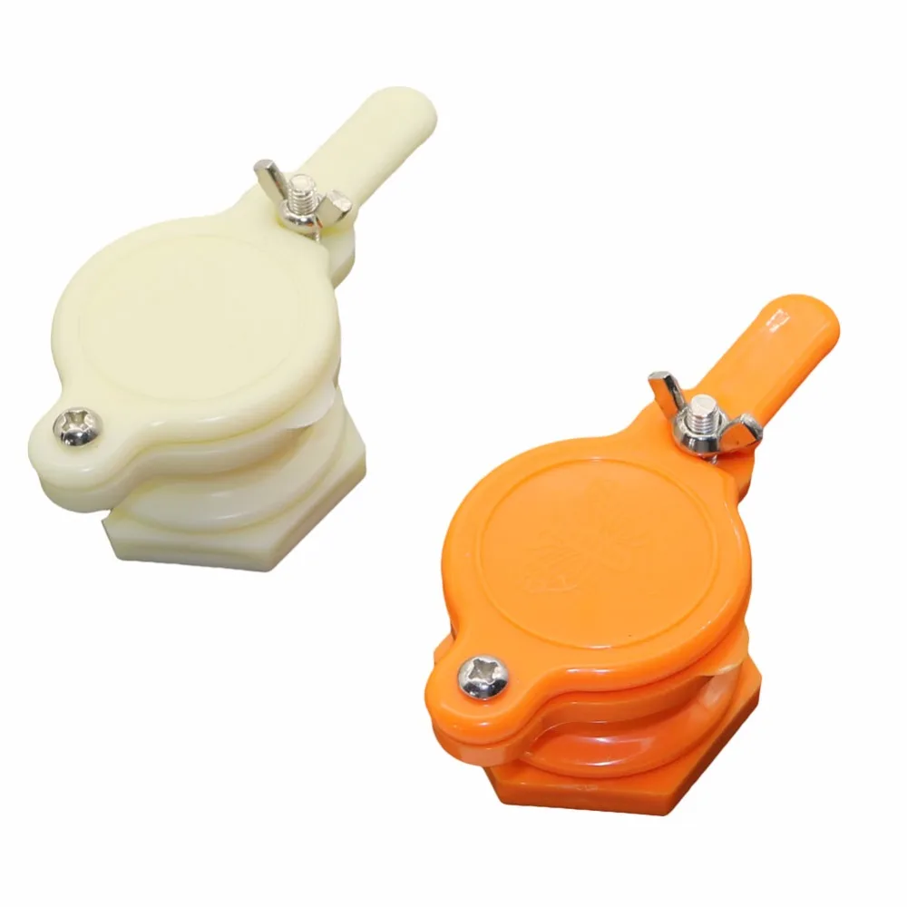 1PC Honey Gate Honey Valve Hive Equipments Honey Separation Valve Nylon Plastic Food Grade Non-toxic Durable Beekeeping Tool - imagen 4
