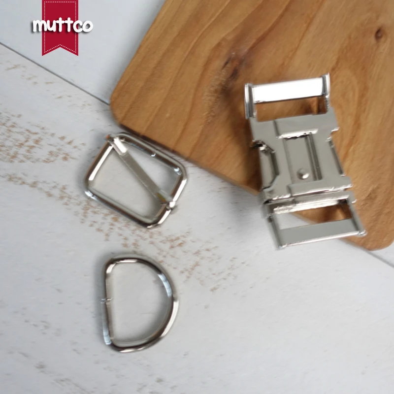 Hebilla de metal ajustable para Collar de perro, hebilla de aleación de zinc de 2,5 cm, ajustable, TZ-006 - imagen 2