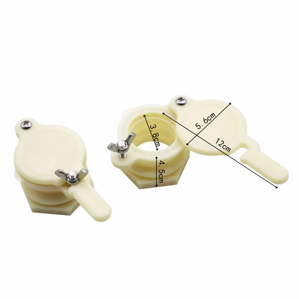 1PC Honey Gate Honey Valve Hive Equipments Honey Separation Valve Nylon Plastic Food Grade Non-toxic Durable Beekeeping Tool - imagen 3