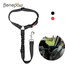 Arnés de coche para perro reflectante y ajustable