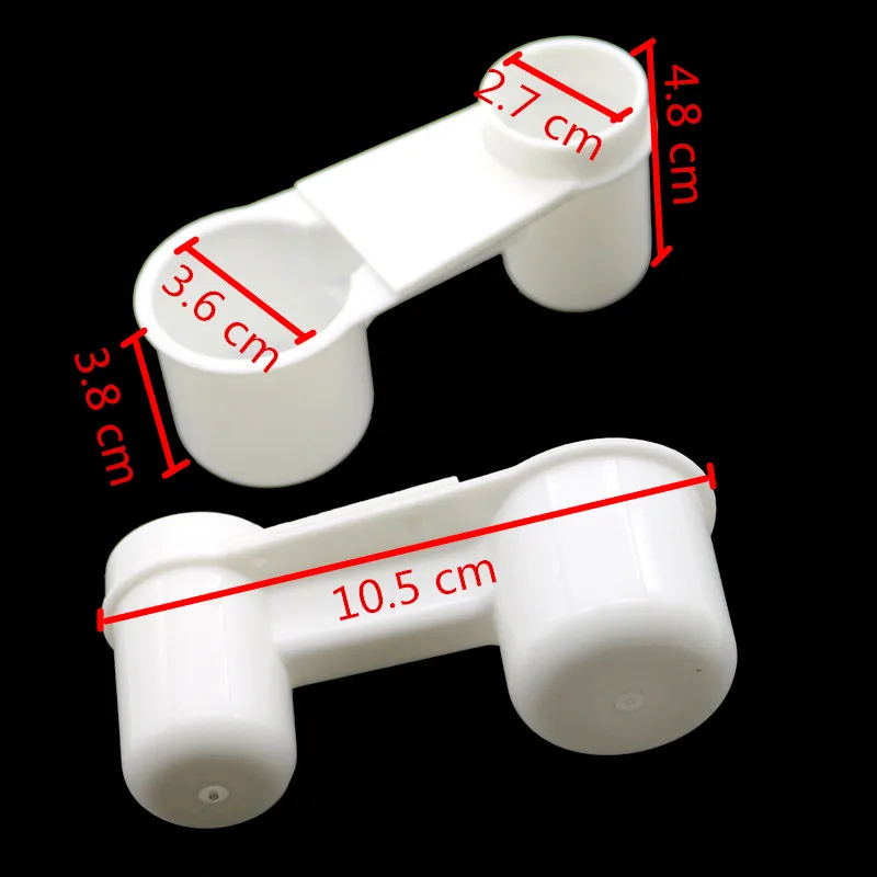 Bebedero automático para pájaros, bebedero automático de doble puerto para mascotas, 2 uds. - imagen 2