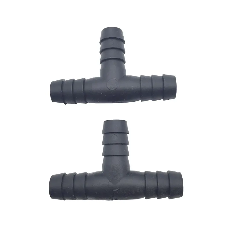 Tubería de plástico en t de 9,5mm para aves de corral, sistema de agua potable para aves, fuente para beber pollo, codorniz, conector para cuenco de agua, jaula para pájaros, 100 piezas - imagen 5