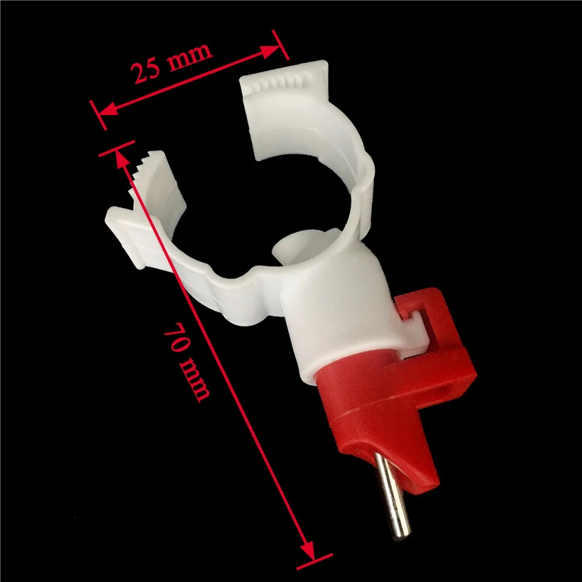 Juego de bebederos de pezón de pato, bola inclinada para agua potable, industria de pato, herramientas de aves de corral, equipo de pato, venta al por mayor, envío gratis, 100 Uds. - imagen 2