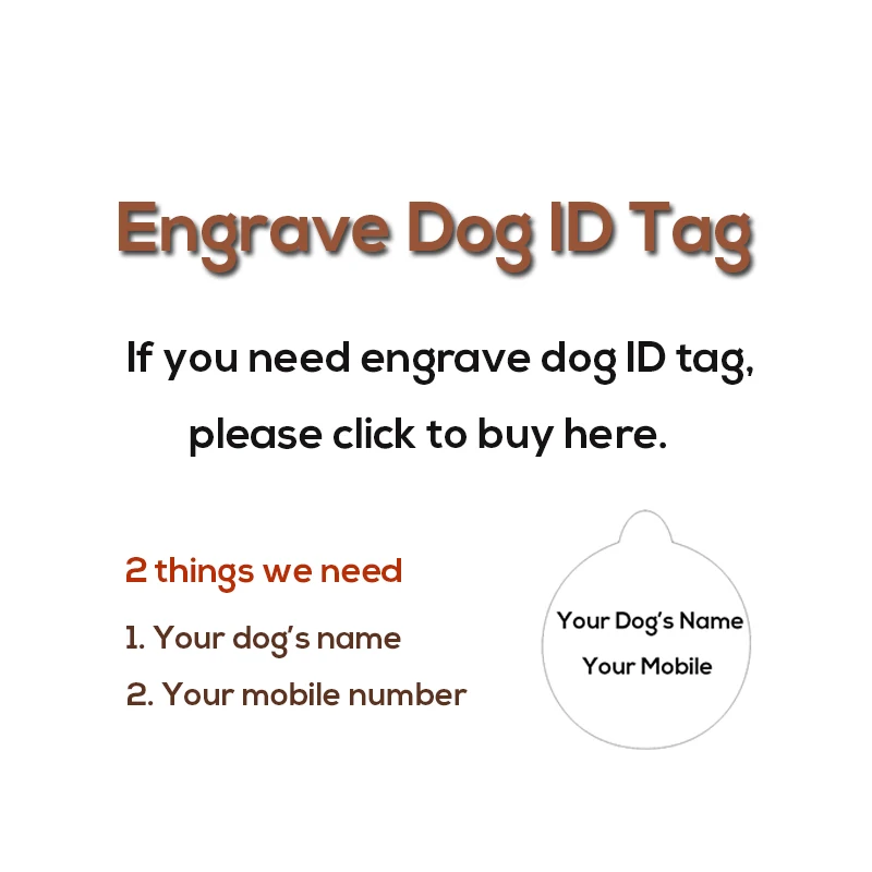 Engrave Dog Tag