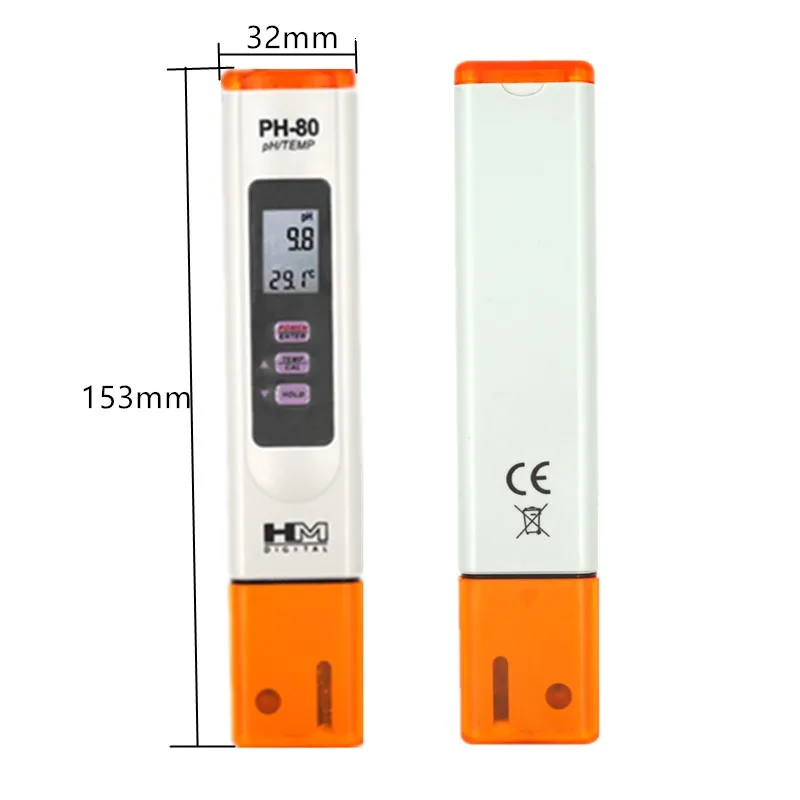 Medidor digital pH temperatura 2 en 1 para acuario y piscina - imagen 2