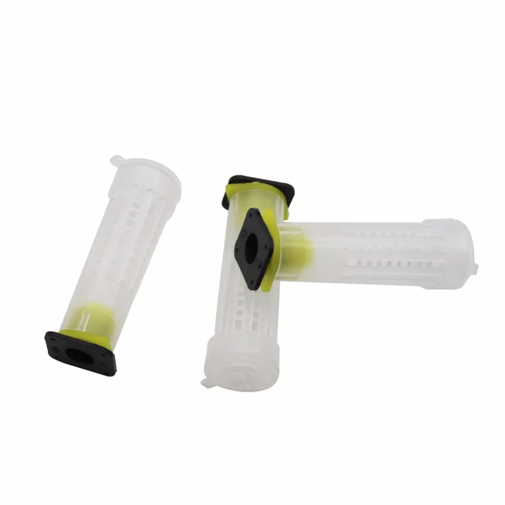 Equipo de apicultura para abejas, jaula reina, 100 cm, 7,6 cm de diámetro, nuevo equipo de apicultura, herramientas de insectos, alimentador de abejas al por mayor, 2,6 juegos