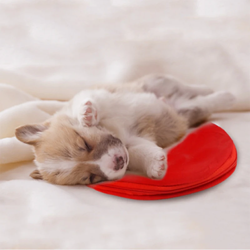 Manta eléctrica para mascotas, estera de cama para perros y gatos, almohadillas cálidas para invierno y primavera para cachorros, gatitos, perros pequeños, almohadilla calefactora para el hogar, cojín - imagen 2
