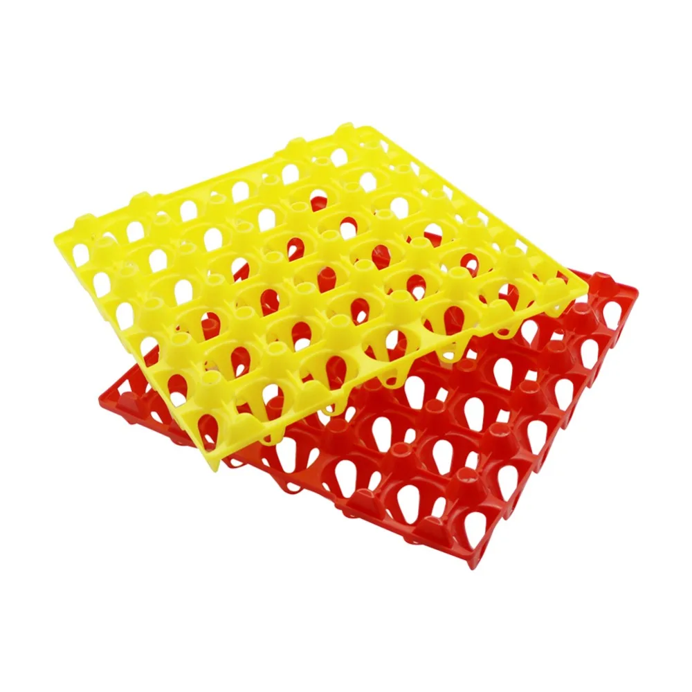 Bandeja para Huevos de 30 huevos, estante de almacenamiento, equipo de cultivo de pollos, incubadora, bandeja para huevos de 29x29x5cm, 10 Uds.