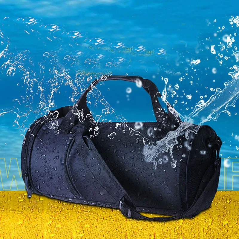 Waterproof Cylindrical Travel Bag Storage Bag Dry and Wet Separation Gym Bag Organizer Sports Outdoor Bag Storage Shoe Debris4