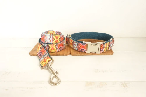 Dog Collar Leash Set