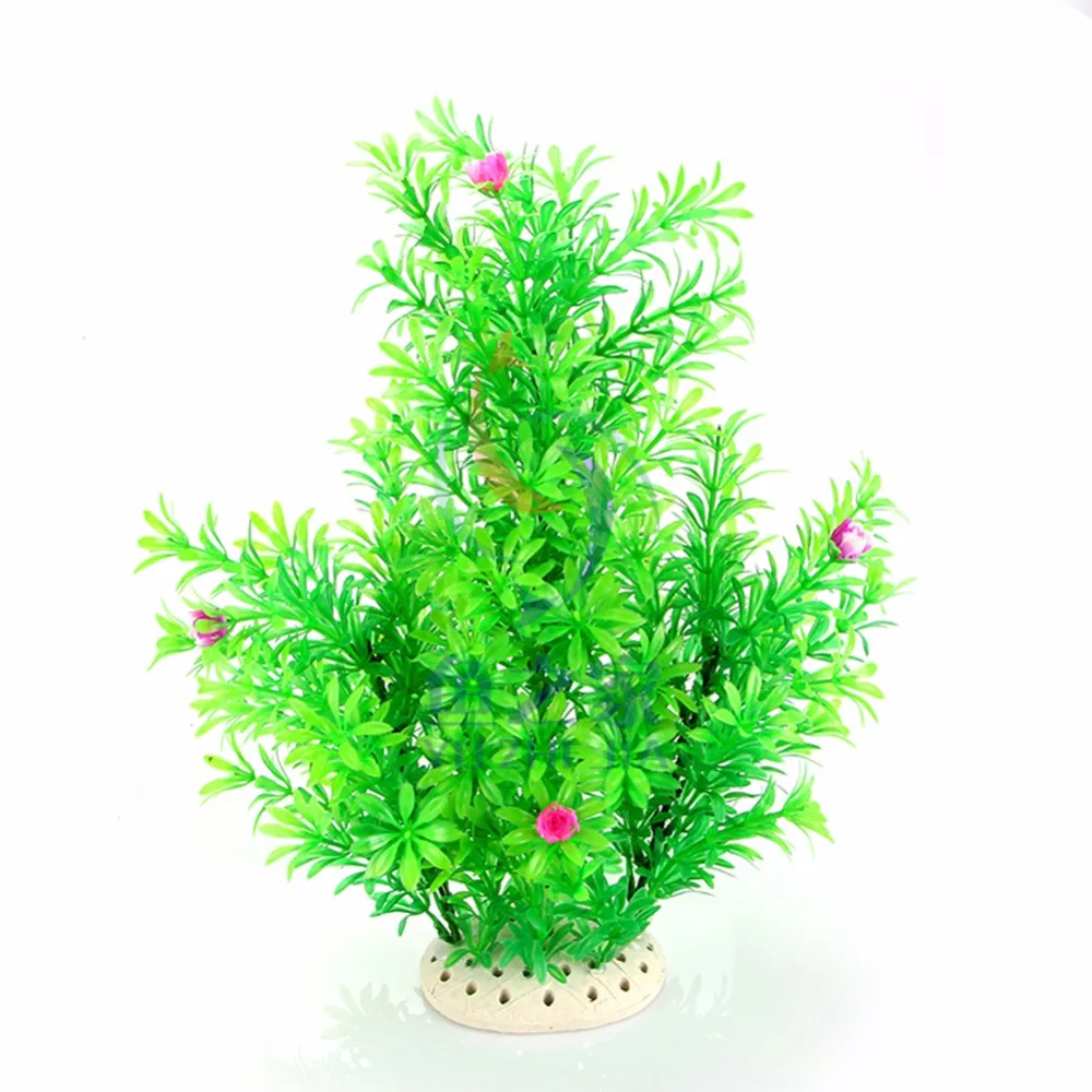 Plantas artificiales de simulación para decoración de Acuario, ornamento de malas hierbas acuáticas, hierba para pecera, akvaryum dekor, 1 ud. - imagen 3