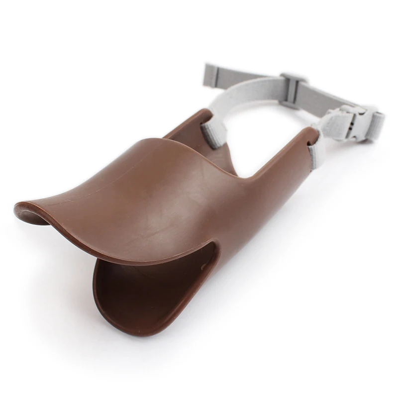 Collares de bozal de silicona para perro, máscara de boca de pato bonita, bozal para dejar de ladrar, máscaras antimordidas para perros pequeños, productos para perros, accesorios para mascotas - imagen 5