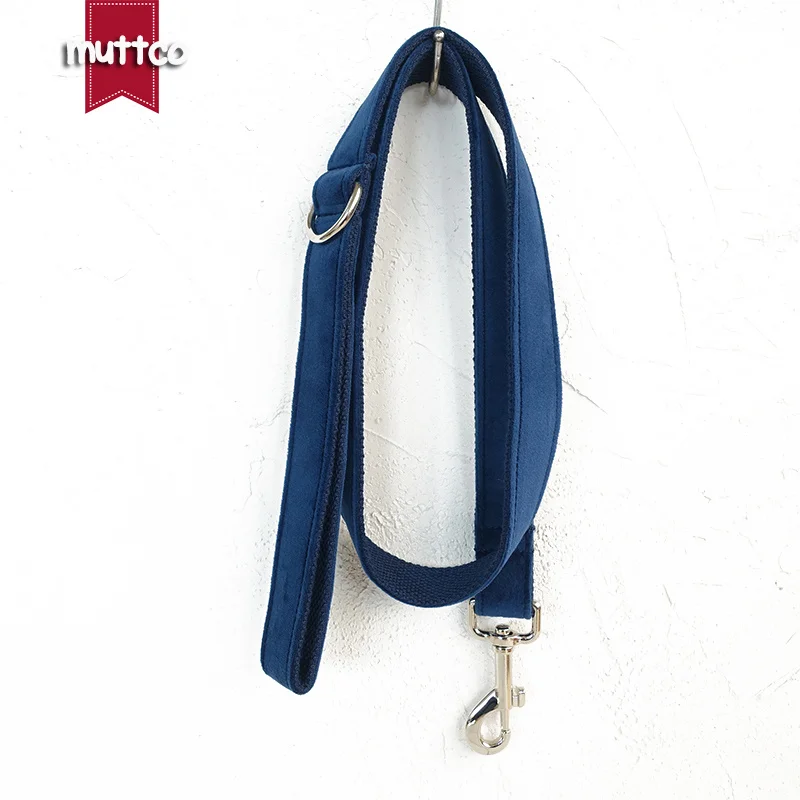 MUTTCO-collar de zafiro ajustable para perro, juego de correa para mascotas, productos cómodos para caminar, 5 tamaños, UDC078 - imagen 3