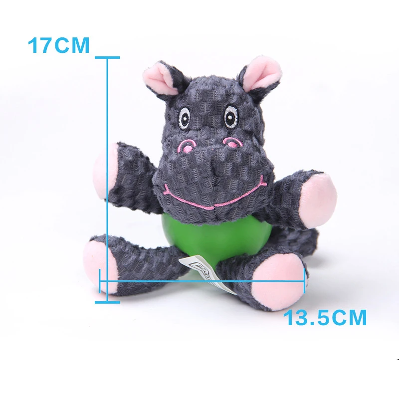 Mini juguetes de animales de dibujos animados de peluche, divertidos cachorros, juguetes interactivos para perros pequeños, juguetes para masticar resistentes a mordeduras, suministros para mascotas - imagen 4