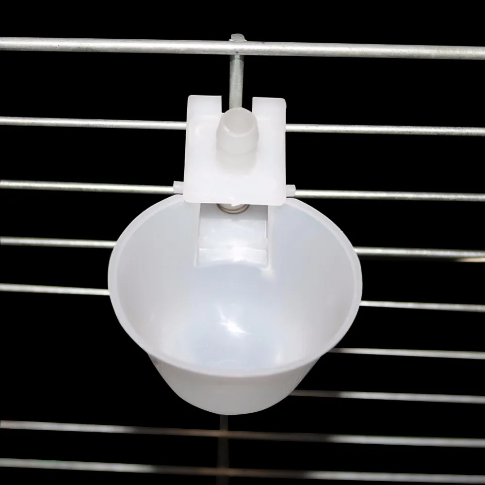 10 Uds. Cuenco para beber agua para palomas, bebedero automático para aves y pollos, bebedero para aves de corral, vasos para beber, bebedero para codorniz, alimentación para animales - imagen 2