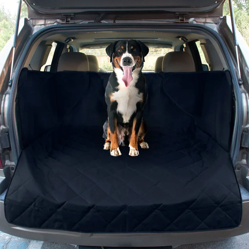 Estera impermeable para mascotas, portadores de perros, cubierta Interior de coche antiarañazos, Protector de viaje, bolsa de asiento trasero para SUV, accesorios de cubierta para mascotas - imagen 3