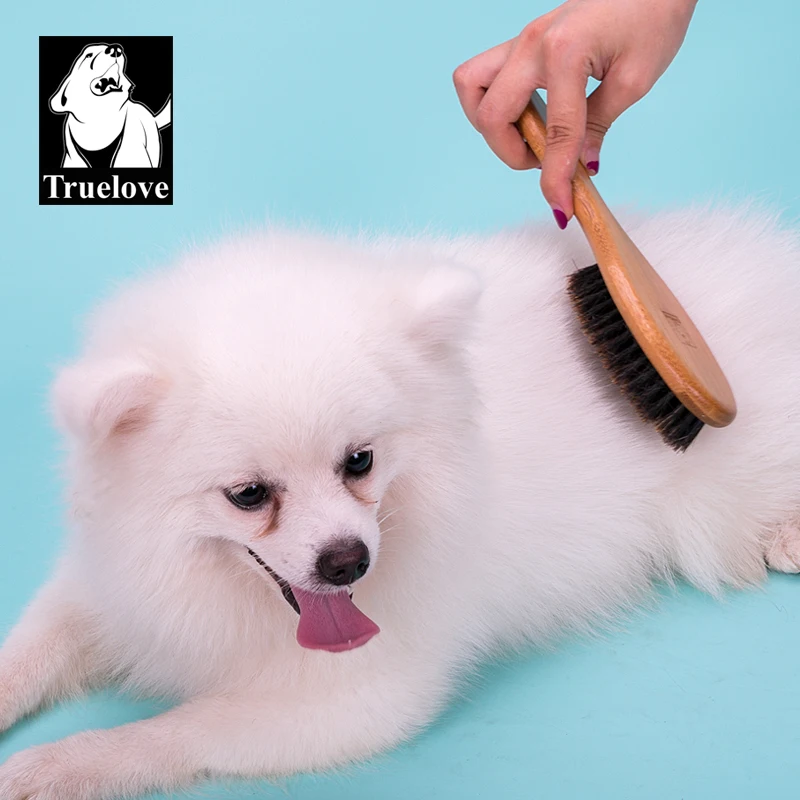 Cepillo de bambú suave para aseo y masaje de gatos y perros bienestar - imagen 3