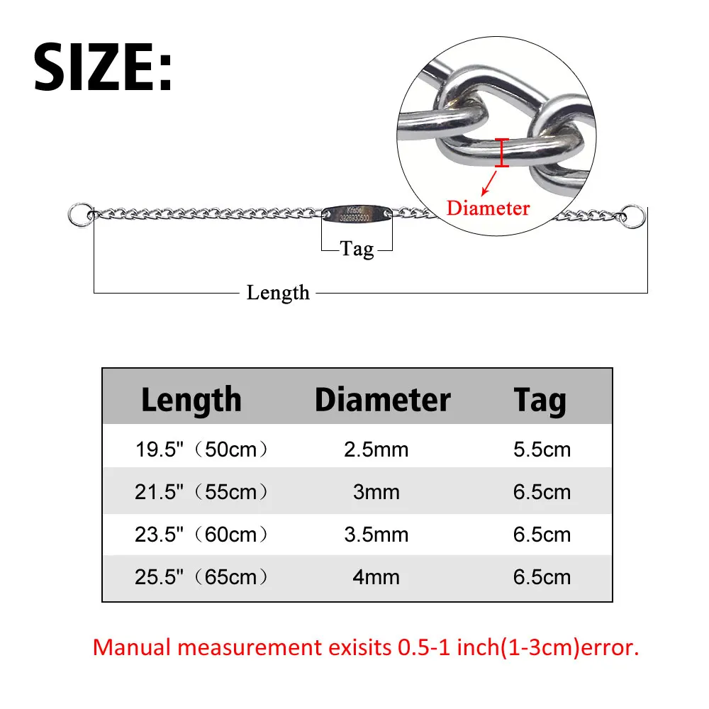 Collar metal perros grandes - Detalle sistema ajuste