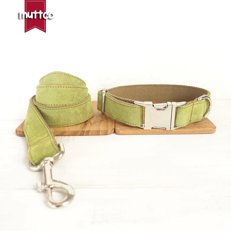 MUTTCO collar personalizado para mascotas, venta al por menor, collar para perros de diseño propio, hebilla de metal grabada en árbol, collar y correa para perros de 5 tamaños UDC031 - imagen 4