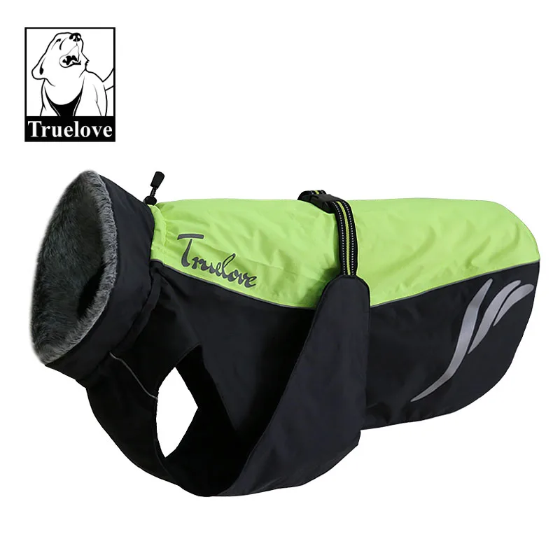 Truelove-abrigo impermeable para perro, chaleco reflectante para caminar al aire libre, chaqueta cálida para mascotas, ropa para perros grandes y pequeños TLG2371 - imagen 2