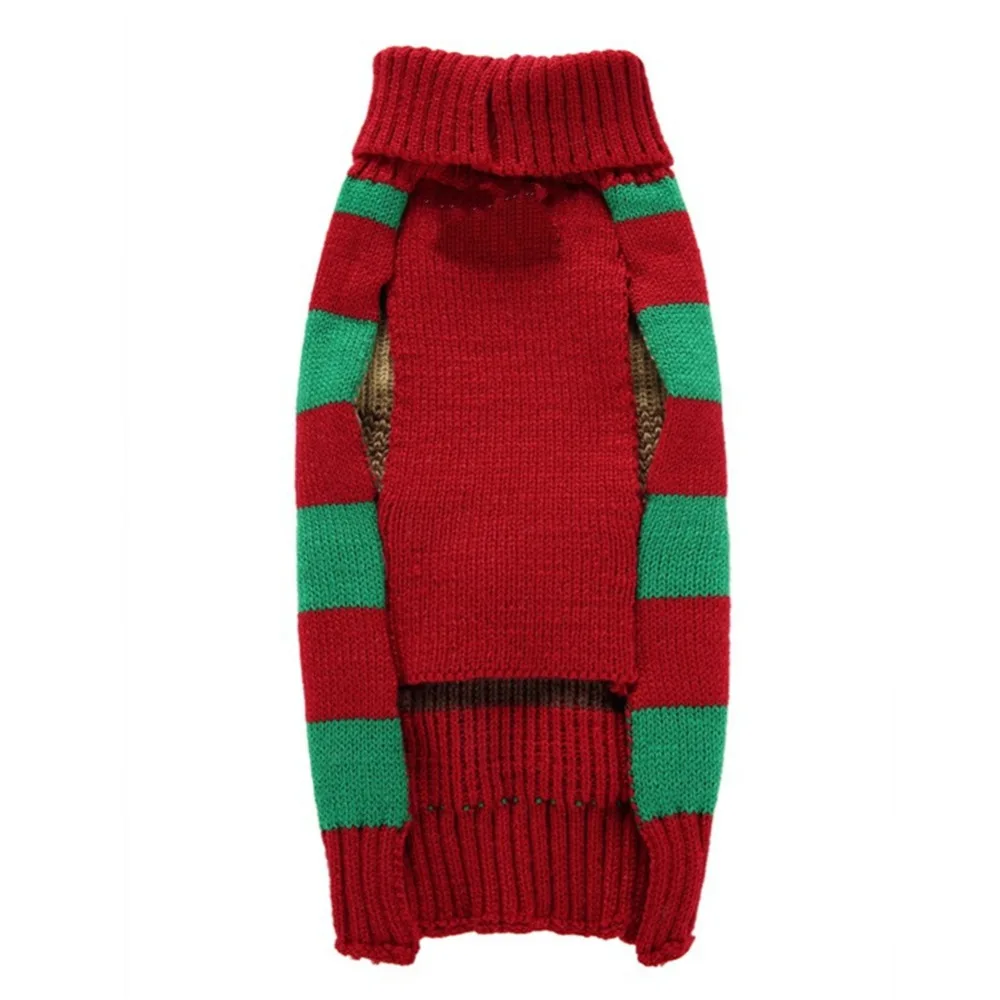 Ropa navideña para perros pequeños y grandes, suéter para cachorros, Bulldog Francés, Yorkies, jersey para mascotas - imagen 4