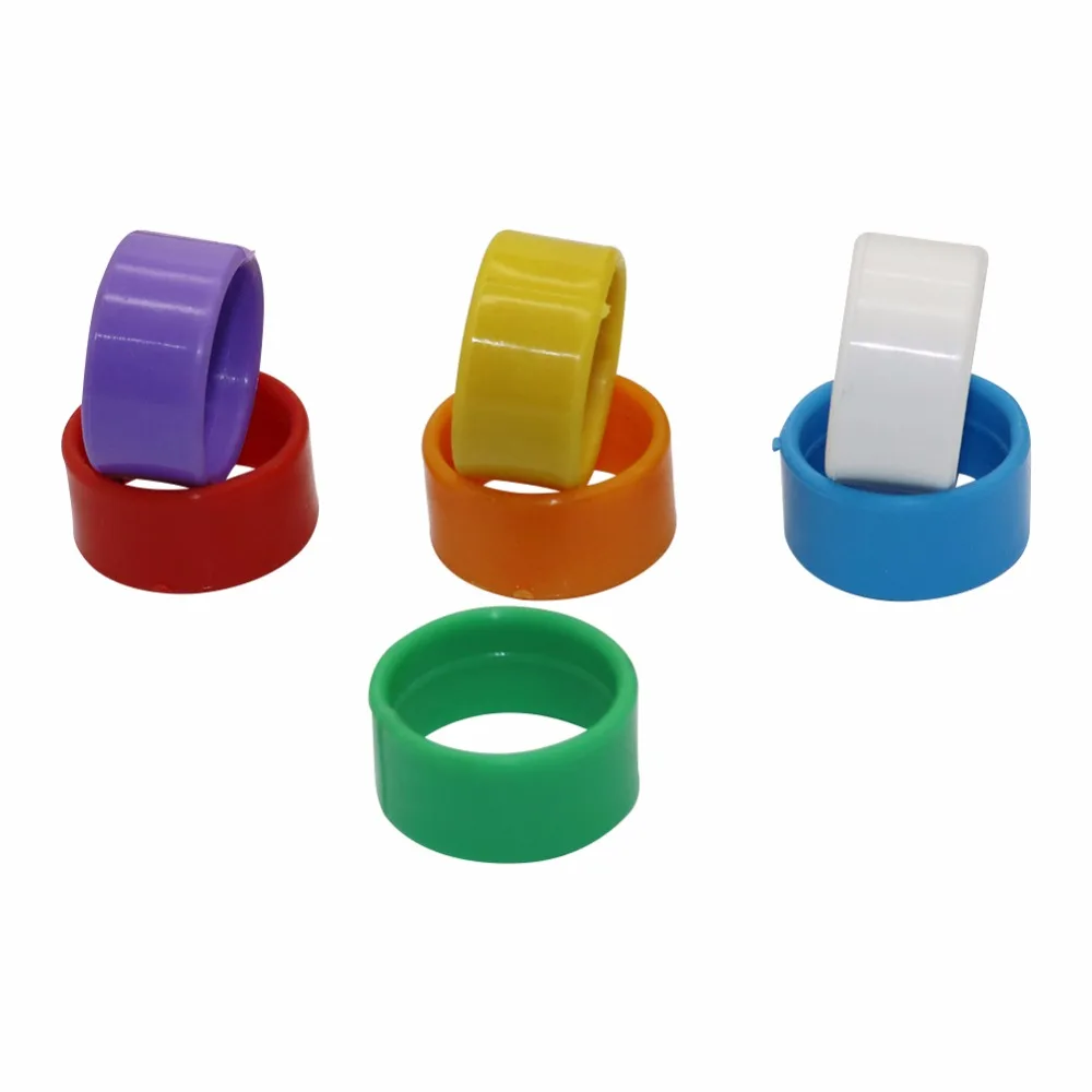 Anillo de pie para aves de corral, accesorio con Clip de 100 cm/1,6 cm/1,8 cm, para pollo, pato, loro, codorniz, herramientas de agricultura avícola, 2,0 unidades - imagen 5