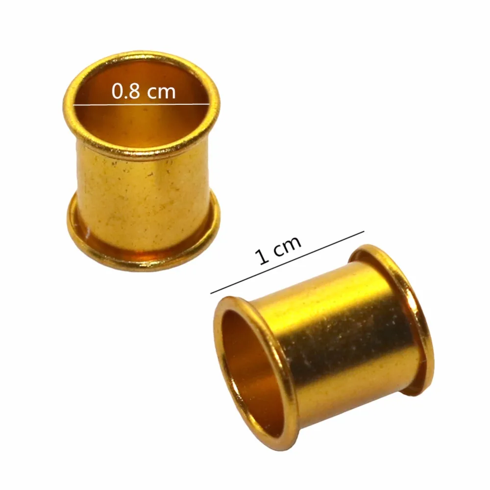 200 Uds. Anillo de pie de Paloma de aluminio 0,8*1 cm anillo de pájaro identificación palomas de carrera anillo de color herramientas para pájaros al por mayor - imagen 2