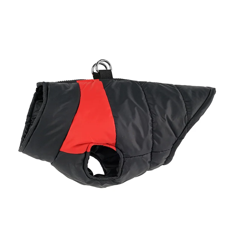 Ropa cálida de invierno Para perro, chaleco acolchado impermeable con cremallera Para mascotas, chaqueta Para Perros medianos y grandes, S-5XL - imagen 4