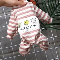 Pijama suave para gatos Sphynx y perros sin pelo – Ropa térmica de algodón