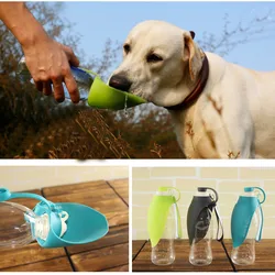 Bebedero portatil para gatos y perros - cuenco plegable para viajar