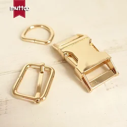 Hebilla de metal ajustable para Collar de perro, hebilla ajustable de aleación de zinc, ajustable, 2,5 cm