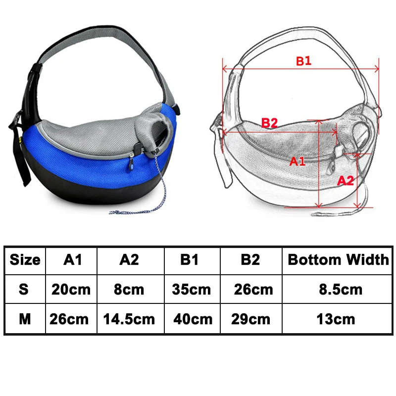 Bolsa Transporte Perros YUDODO - Bolso Malla Transpirable - imagen 2