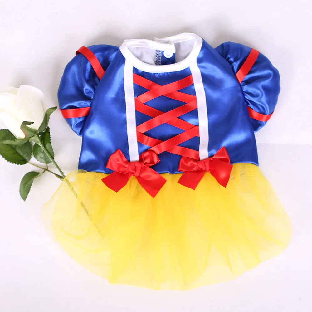 Falda para perro, productos para mascotas, ropa para perros, vestido Blancanieves, disfraces de talla XS-XL, envío gratis, primavera y verano - imagen 3