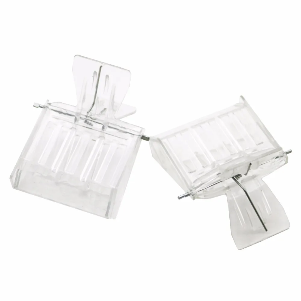 Herramientas de apicultura, receptor de abejas y reinas, jaula con Clip de plástico transparente, herramienta para equipo de apicultura, habitación de aislamiento de reina de apicultor, 20 piezas - imagen 3
