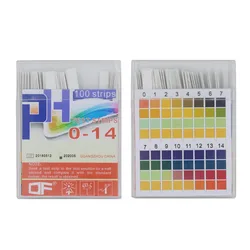 Tiras de pH 1-14 para agua de acuario y suelo de mascotas y hogar