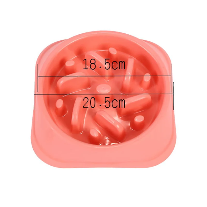 Cuencos portátiles de alimentación para perros y cachorros, comedero lento para prevenir la obesidad, suministros para perros, envío directo - imagen 3