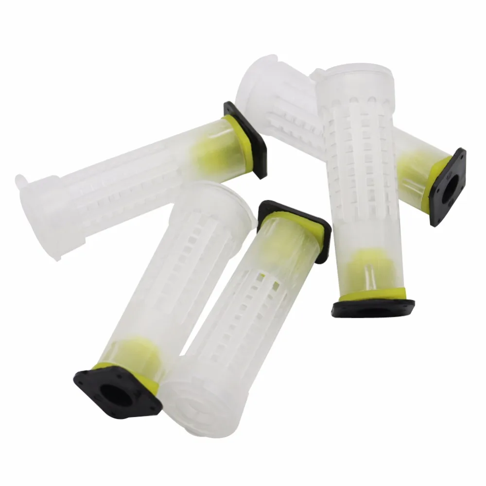 Equipo de apicultura para abejas, jaula reina, 100 cm, 7,6 cm de diámetro, nuevo equipo de apicultura, herramientas de insectos, alimentador de abejas al por mayor, 2,6 juegos - imagen 5