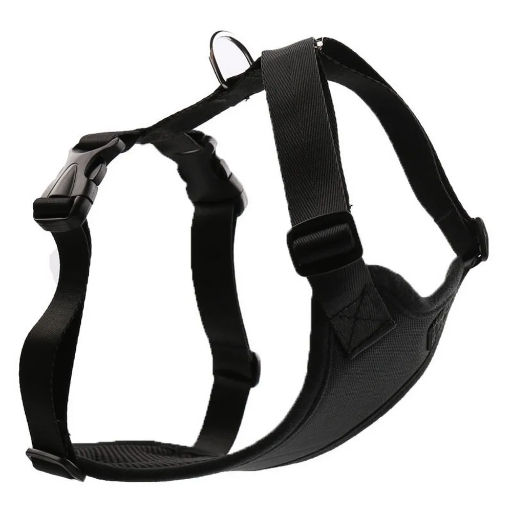 Arnés de chaleco automático para perros y mascotas con cinturón de seguridad para coche, correa de seguridad para mascotas, arnés de seguridad multiusos de nailon para vehículos y mascotas, ajustable - imagen 5