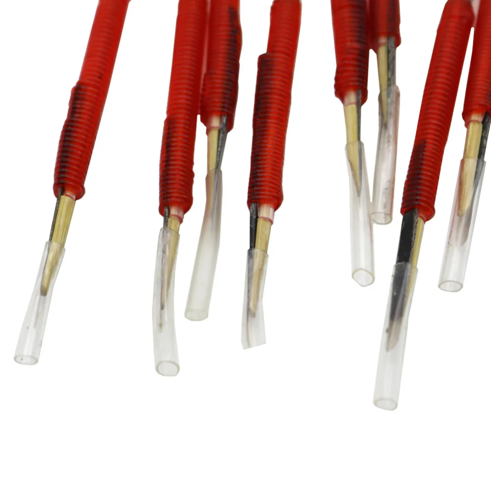 Herramienta de apicultura de plástico para Injerto de larvas de abeja, equipo de cría de abejas reina con émbolo cargado por resorte, 20 piezas - imagen 5