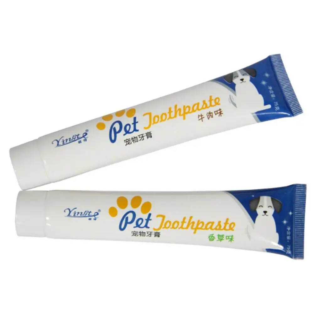 2 uds. Suministros de limpieza de dientes de perro, pasta de dientes comestible saludable para mascotas, cuidado de limpieza bucal para perros - imagen 4