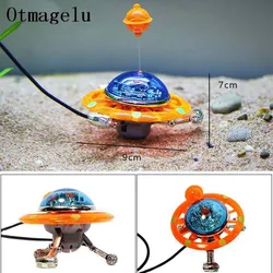 Decoración flotante OVNI para acuario – Figura original para peces