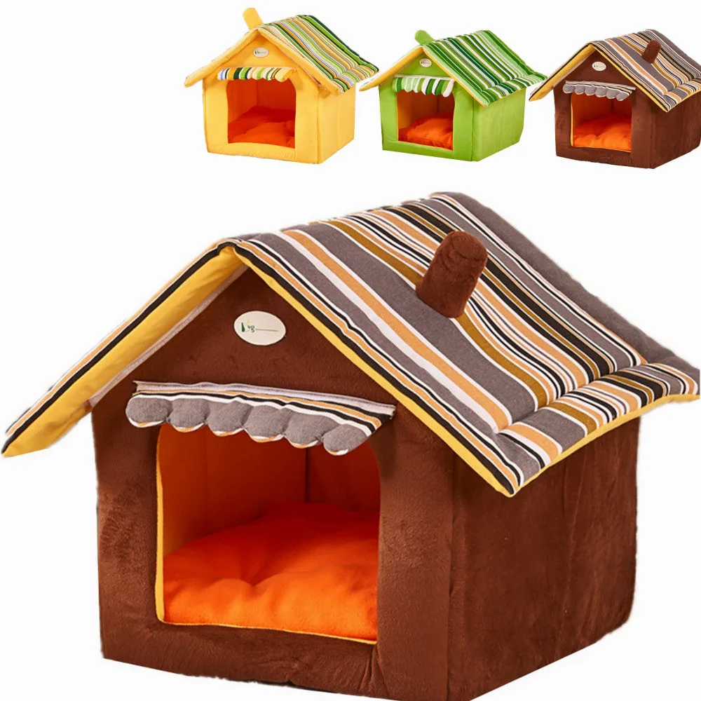 Sofá cama suave para perro, casa para gato, perrera para cachorro, Gato de talla grande, perros pequeños, medianos y grandes, 1 unidad - imagen 2