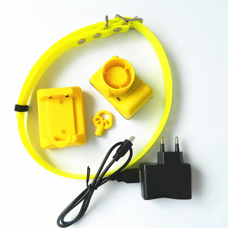 Beeper profesional para perros de caza, Collar de entrenamiento recargable para perros, equipo de entrenamiento para perros impermeable, Collar eléctrico para mascotas, pitido Clicker - imagen 4